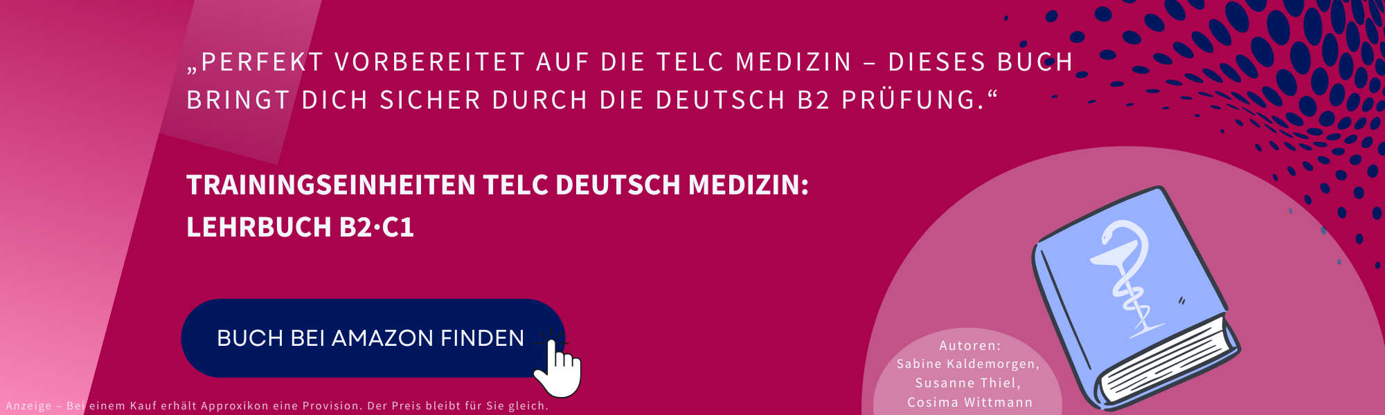 Trainingseinheiten telc Deutsch Medizin