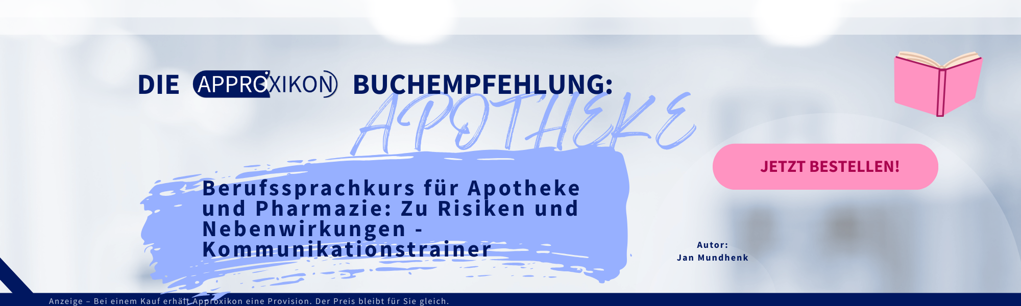 Berufssprachkurs für Apotheke und Pharmazie: Zu Risiken und Nebenwirkungen - Kommunikationstrainer
