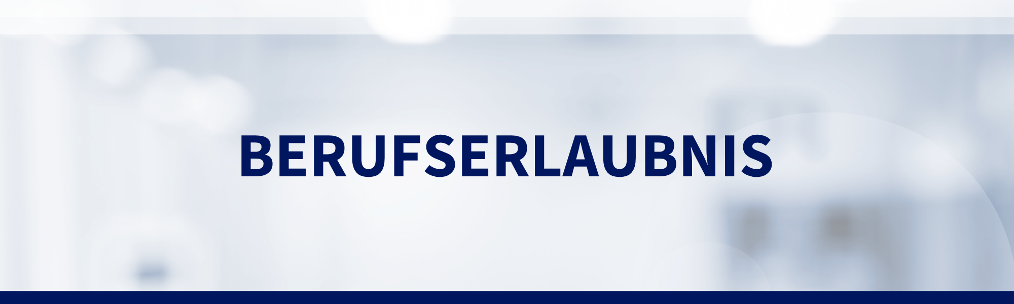 Apotheker Berufserlaubnis